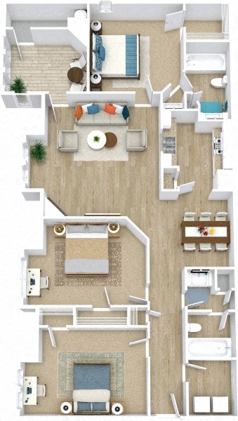 1521 Bridford Pkwy 1-3 Beds Apartment for Rent - Photo Gallery 22